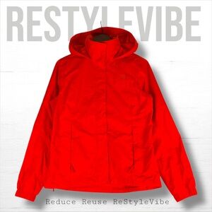 THE NORTH FACE Women’s Size S Jacket Coat Nylon Windbreaker Full Zipper Hooded
